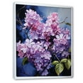 thumbnail image 2 of Designart "Dream Of Lilacs In Minimalism V" Lilacs Floater Framed Canvas Wall Art, 2 of 5