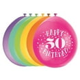thumbnail image 1 of Unique Ballon en Latex pour Fête 50e Anniversaire (Lot de 10), 1 of 1