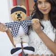 thumbnail image 4 of Hollabears 16"" Cholo Teddy Bear Plush Extra Large, 4 of 5