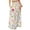 Hot Pink, variant on Women's Casual Leisure Foldable Floral Print High Waist Skirt with Functional Pocket, Draped Relaxed Long Maxi Skirt for Vacation Getaways and Sightseeing,Yellow M
