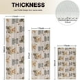 thumbnail image 4 of Beige Highland Cow Flower Cart Pattern Kitchen Rugs Sets Of 3,Kitchen Runner Rugs Non Skid Washable,Decorative Kitchen Floor Mats for Kitchen,Sink,Laundry,17"x30"+ 17"x47" + 17"x59", 4 of 6