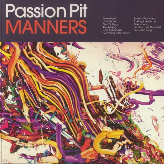 Passion Pit – Manners LP orange