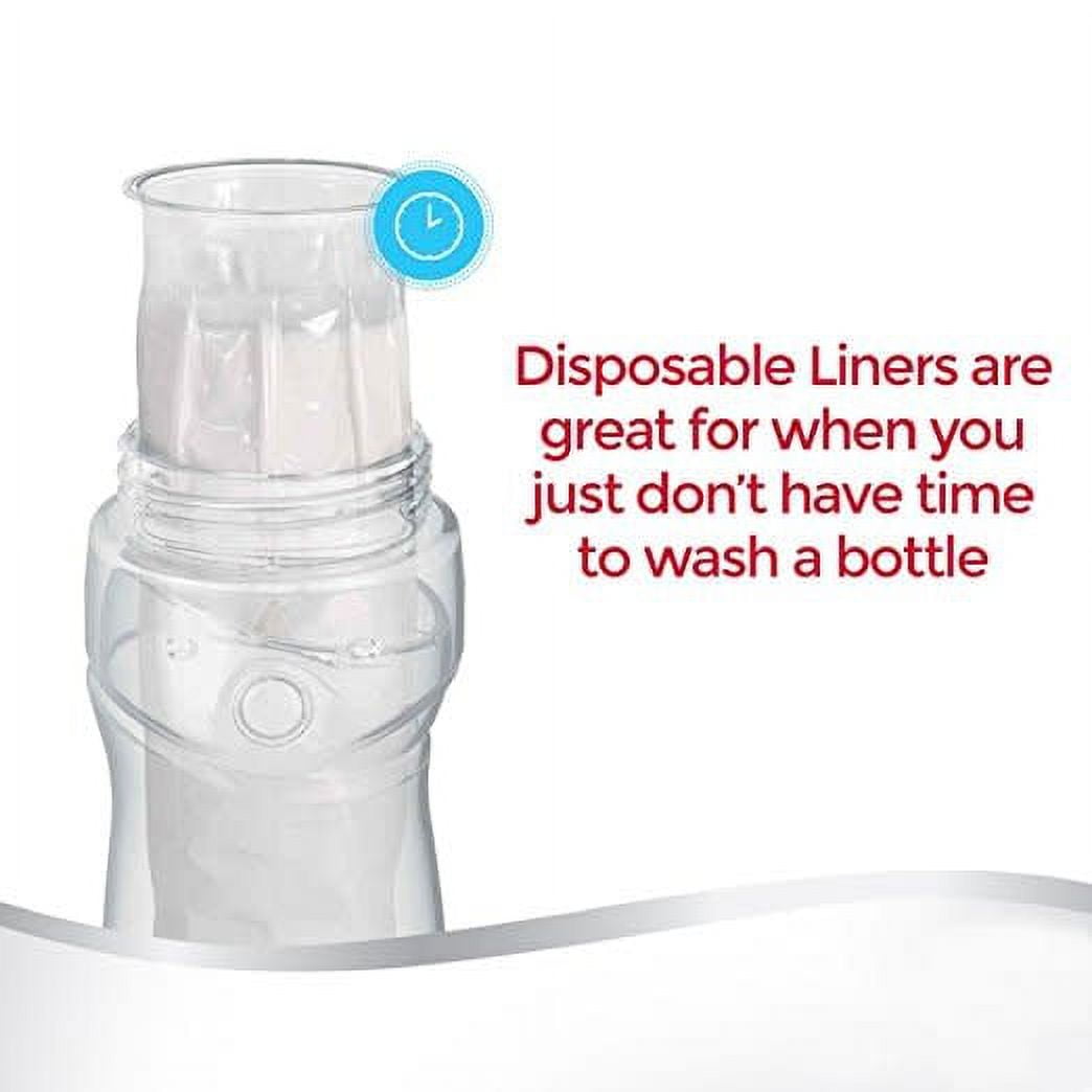 Playtex Drop-Ins Baby Bottle Liners BPA-Free 8 Ounce 100 Count