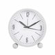 thumbnail image 1 of Ounissouiy Reloj despertador pequeño y compacto, reloj despertador portátil con espejo, reloj despertador silencioso para dormitorio de niños Decoración del hogar Numero 3 Ounissouiy HA026423-03, 1 of 1