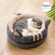 thumbnail image 2 of Nido de gato semicerrado nido para mascotas casa de gato cama de gato suministros para casa de gato Nido de gato Villa disponible en verano, 2 of 4
