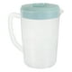 thumbnail image 1 of Recipiente para bebidas de gran capacidad de 2000 ml, resistente al calor, jarra de agua fría, jarra de plástico para jugo, tetera doméstica (azul), 1 of 6