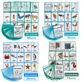 thumbnail image 1 of Tarjetas Flash de aprendizaje en inglés para niños, piezas del cuerpo de animales salvajes/de granja/marinos, juguetes Montessori, tarjetas de bebé, tarjetas de bolsillo para niños, preguardería, 1 of 5