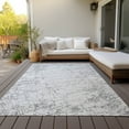 thumbnail image 6 of Addison Rugs Chantille Indoor/Outdoor Transitional Organic Gray Washable Rectangle Rug, 8' x 10', 6 of 6