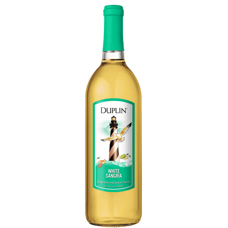 Duplin White Sangria Wine, North Carolina, 750 ml Glass Bottle, 10% ABV