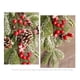 thumbnail image 4 of Monstrate Colgante de de Navidad para pared, guirnaldas colgantes para exteriores, adornos artificiales para puerta delantera, diseño de escena Kits de decoración para fiestas, 4 of 6