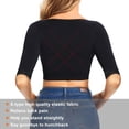 thumbnail image 2 of MANIFIQUE Upper Arm Shaper for Women Faja Post Surgery Slimming Compression Half Sleeves Shapewear Tops, 2 of 6