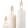 thumbnail image 4 of Northlight Dripping Clip On Candle Cluster Christmas Lights - 6.5' Green Wire - 21ct, 4 of 7