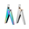 thumbnail image 1 of Manicure Tools Professional 2pcs Stainless Steel Artificial Acrylic Fake False Nail Tip Clipper Cutter Trimmer Manicure Pedicure Tool Pro Tools, 1 of 5