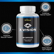 X Vision- Eye Support- 12 Bottles- 720 Capsules
