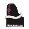 thumbnail image 5 of Personalized Piano Ornament 2024 - Music Note Ornaments Musical Instrument Christmas Ornaments GClef, 5 of 10