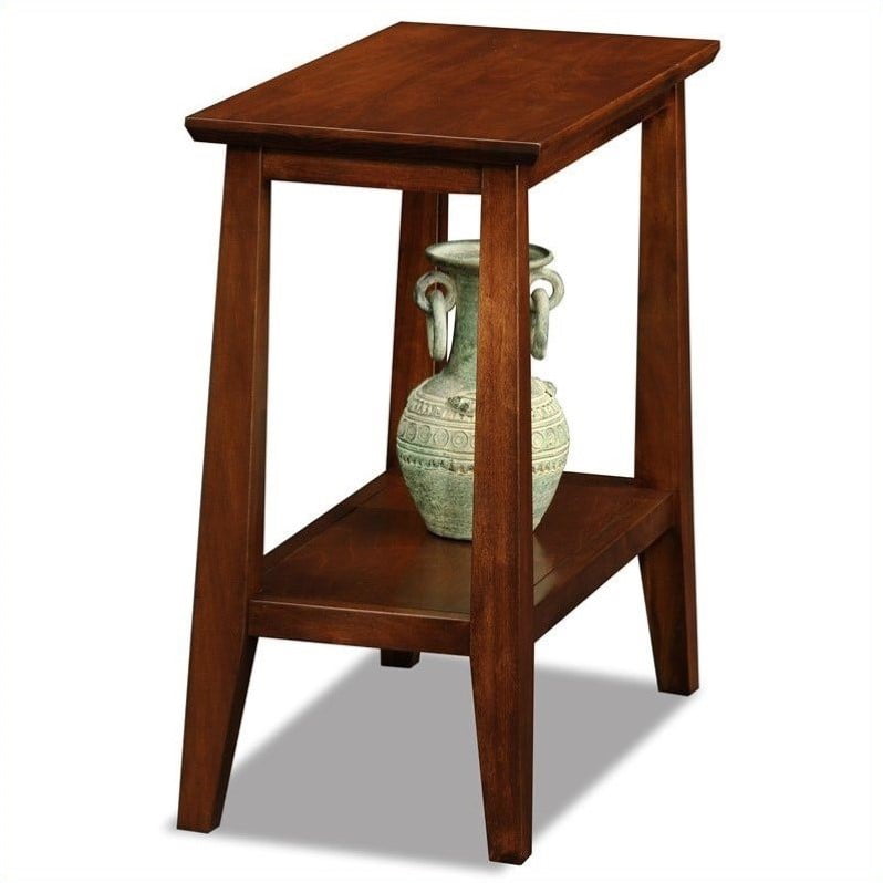 Leick Home Delton Narrow Chairside End, Narrow End Table Plans