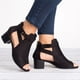 thumbnail image 4 of Sandalias con hebilla de tacón grueso de ante de talla grande para mujer Zapatos de boca de pez con cabeza redonda Wmkox8yii shjk414, 4 of 9