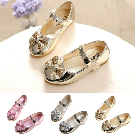 

BOVXNPU Baby Girls Shoes Toddler baby Summer Shoes Fall New Little Girl Genuine Flower Single Princess Soft Sole Leather Shoes
