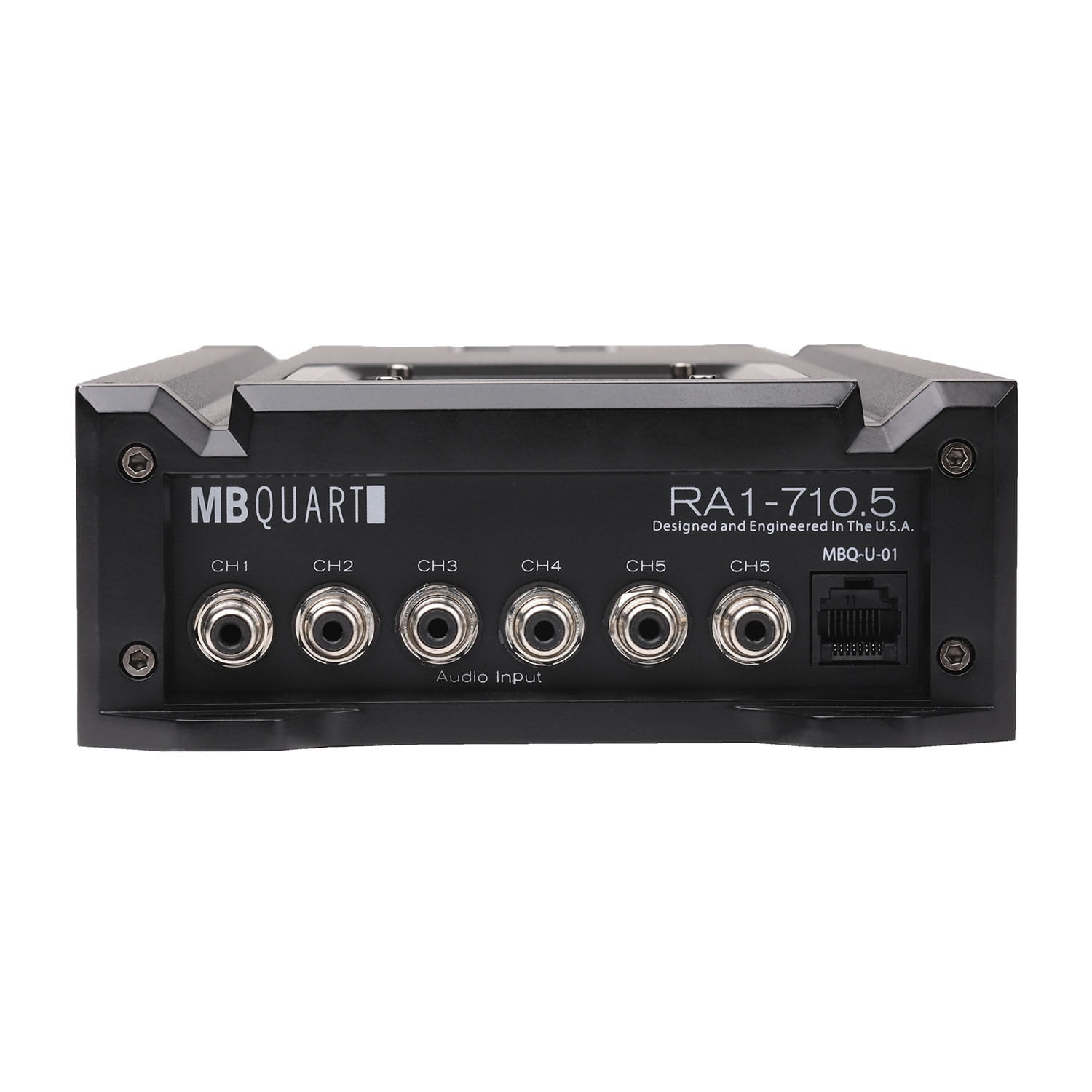 MB QUART RA1-710.5 700w 5-Channel Car Amplifier+Bass Remote+Home Tower Speaker