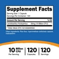 thumbnail image 6 of Nutricost Lactobacillus Acidophilus 10 Billion CFU Supplement, 120 Vegetarian Capsules, 6 of 6
