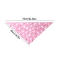 thumbnail image 2 of C Easter Pet Bandana Bib With Rabbit Egg Print Adjustable Polyester Fabric For Small Large Dogs Spring Party Decoration, 2 of 7