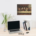 thumbnail image 6 of Aarocafa – The Last Supper Unframed Canvas Poster – Faith-Inspired Renaissance Masterpiece Art for Spiritual Spaces | Religious Wall Art | Renaissance Print | Classic Masterpiece – 20x24in, 6 of 7