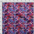 thumbnail image 4 of oneOone Cotton Jersey Purple Fabric Abstracts Diy Clothing Quilting Fabric Print Fabric By Yard 58 Inch Wide, 4 of 5