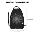 thumbnail image 2 of Naloa A Web With A Spider 2Pcs Anti-Kick Back Seat Cover Kick Mat, Car Seat Protector with 3 Storage Pockets, 2 of 8