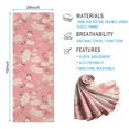 thumbnail image 2 of Pioneer Flower Floral Print Pattern Hot Yoga Mat Towel Non Slip for Hot Yoga - Quick-Drying Yoga Mat Cover with 4 Corner Pockets with Travel Bag - Hot Yoga Towel Non Slip 70"x26", 2 of 6