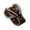 Brown, variant on Divine Collection Rhinestone Hair Claw Clips (Set of 2: Black and Brown Heart)