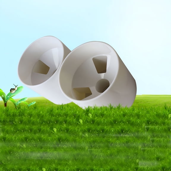 BESTSKY Practice Golf Cup, Putting Green Golf Practice Cup 4", Ivory White