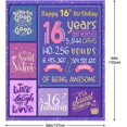 thumbnail image 4 of LHSHID Gifts for 9 Year Old Girl Blanket Flannel Soft and Comfortable Anti static Bed Sofa Blanket 50x60in, 4 of 5