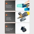 thumbnail image 5 of High Pressure Wash 4000 PSI Foam Sprayer Power Washer 1 Liter Car Wash Foam Kit Adjustable High Pressure Sprayer Wash 1/4 In. NPT Quick Coupler, 5 of 6