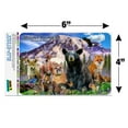 thumbnail image 6 of Mount Rainier National Park Washington WA Animals Bear Fox Cougar Deer Wolf Home Business Office Sign, 6 of 7