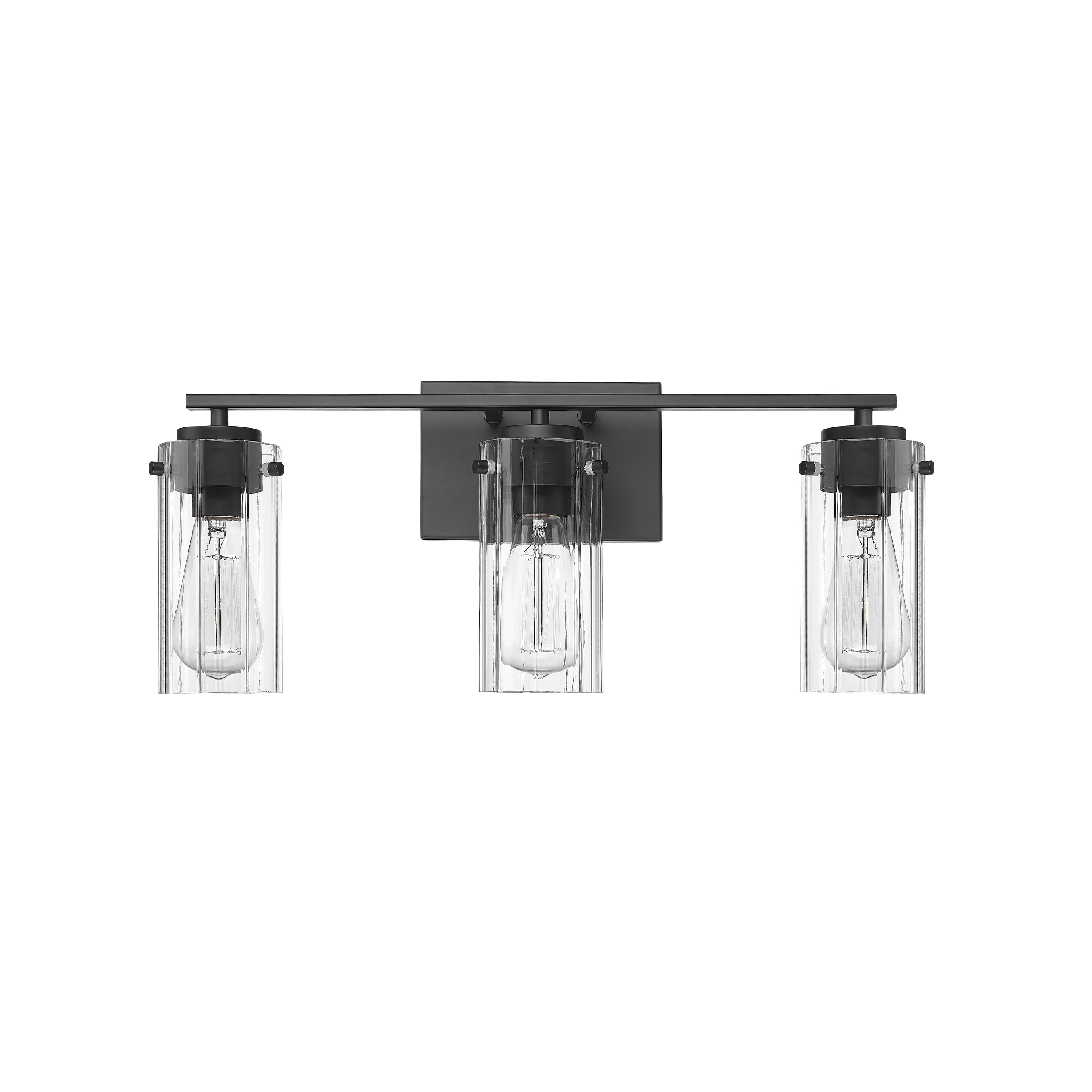 Millennium Lighting  Serena 3/4 Light Vanity Fixture 3 Light - Matte Black