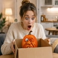 thumbnail image 7 of 2026 Halloween Outdoor Decorations Funny Smiling Pumpkin Figurine Halloween Whimsical Pumpkin Decor Tabletop Ornament For Home Office And Festive Decoration, 7 of 7
