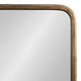 thumbnail image 3 of Kate and Laurel Estero Wall Rectangle Mirror with Shelf, Gold 20x34, 3 of 11