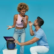 Singing Machine SMC2020 SingCast One - Video Casting Karaoke System with Bluetooth, Light Show & Voice Changing Effects