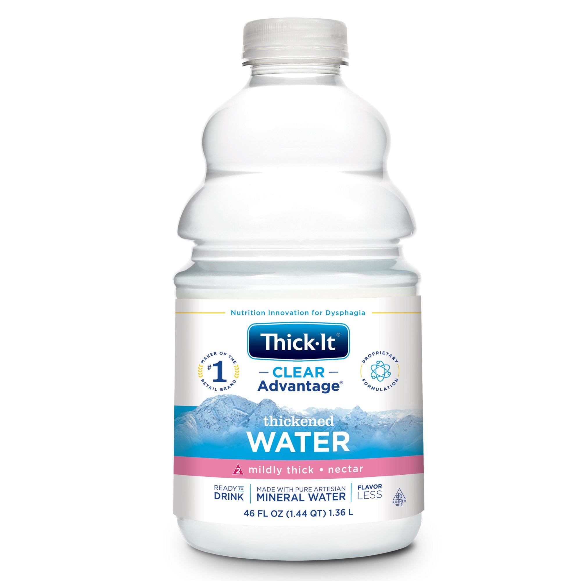 ThickIt Clear Advantage Thickened Water Unflavored Bottle Walmart