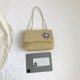 thumbnail image 5 of Bolsas De Hombro Bolso cruzado para mujer, bolsos de hombro tejidos informales, bolsos de paja de verano (caqui) Tmvgtek Para Estrenar, 5 of 6