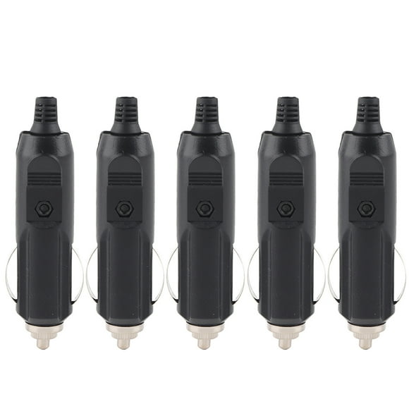Cigarette Lighter Male Plug,5pcs 12V 24V 5A Cigarette Lighter Plug Car Lighter Plug Seamless Integration