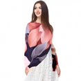 thumbnail image 5 of Fragmented Flowers Chic Chiffon Hair Scarf for Women - 180*73 (70.86*28.7in) Translucent Silk Wrap - Light and Breathable Fashion Headband Accessory, 5 of 6