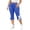 Blue, variant on Womens Yoga Pants Cool Breathable elastic waist narrow leg eco friendly material travel friendly lightweight for home fitness White XXXXL