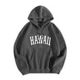 thumbnail image 1 of Gibobby Sudadera polar hombre Sudaderas con capucha de manga larga para hombre diseño de letras con cordón liso y limpio(Gris oscuro,CH), 1 of 3
