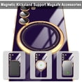thumbnail image 3 of for Samsung Galaxy S23 Plus Case with Magnetic Ring Holder [Compatible with Magsafe] Soft TPU Shockproof Electroplated Kickstand Protective Phone Case for Galaxy S23+ Purple, 3 of 12