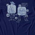 thumbnail image 3 of Disney Pixar Toy Story 5 What The Download Woody And Buzz Men's T Shirt (Navy, S-XXXL), 3 of 4
