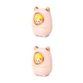 thumbnail image 2 of Advancent Humidificador de gato de dibujos animados, difusor de Perfume con luz nocturna, dormitorio de escritorio, enfriador de recarga USB Rosa 2Conjunto, 2 of 6