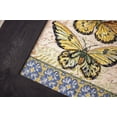thumbnail image 6 of Counted Cross Stitch Kit Vintage Wings-Le Papillons Leti975 Needlework Easy Small Butterfly By LetiStitch Yellow, 6 of 14