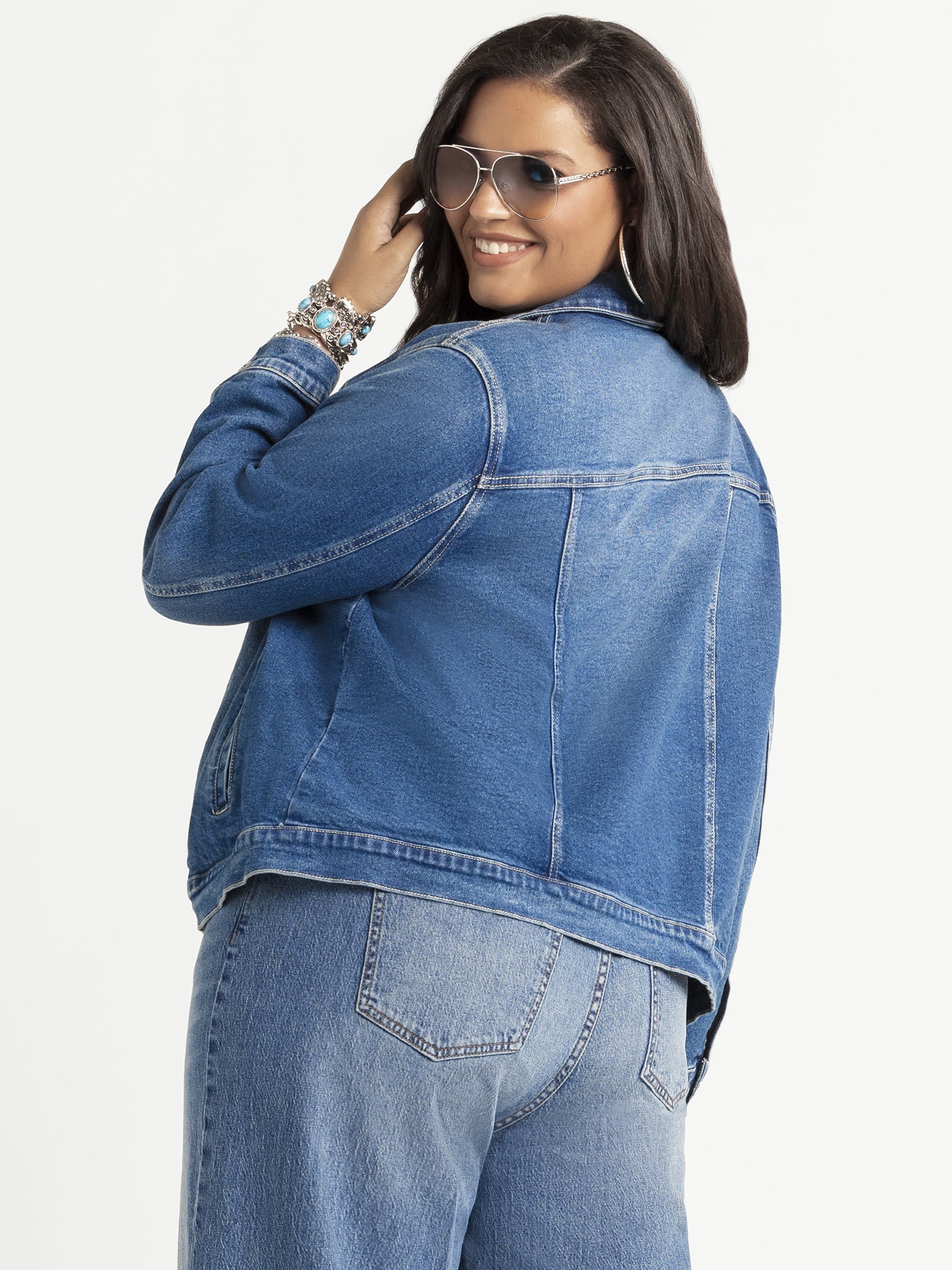 Jessica Simpson Women's Plus Reagan Relaxed Jacket, Sizes 0X-4X