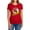 Red, variant on DC Flash Run Flash Run Women's T Shirt, Red, Large